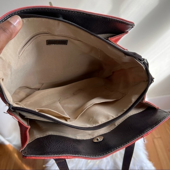 Jaclyn Smith purse orange - Picture 8 of 10